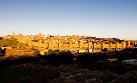 Avila, Castile and Leon, Spainの写真素材