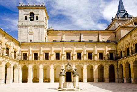 Monastery of Ucles, Castile-La Mancha, Spainの写真素材