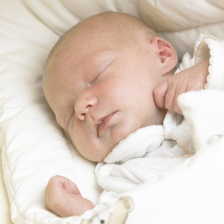 sleeping babyの写真素材