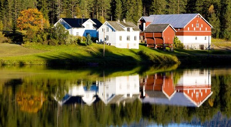 countryside, Norwayの写真素材