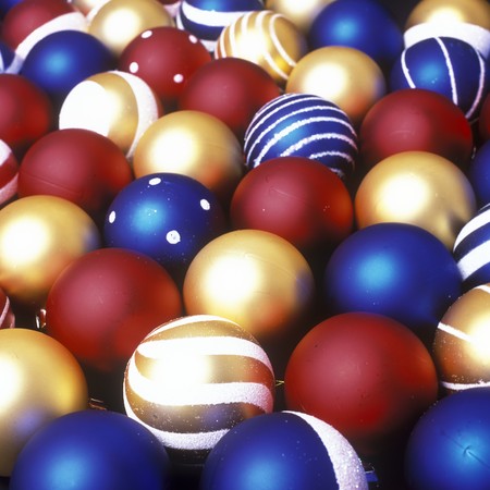 Christmas decorationsの写真素材