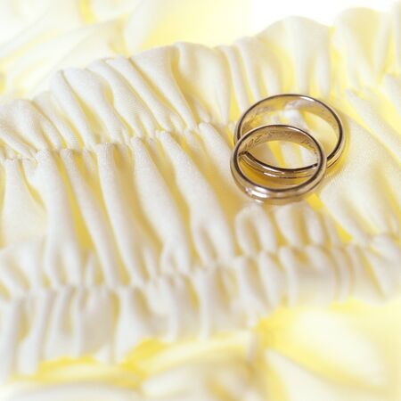 wedding ringsの写真素材
