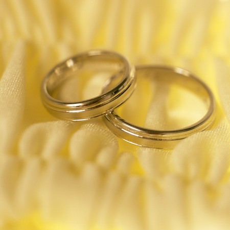 wedding ringsの写真素材