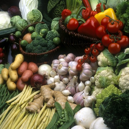 vegetables still lifeの写真素材
