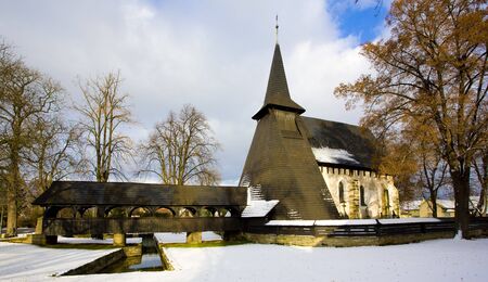 church in Koci, Czech Republicの写真素材