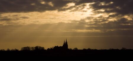 basilica Notre-Dame-de-l´Eoine, L'Epine, Champagne, Franceの写真素材