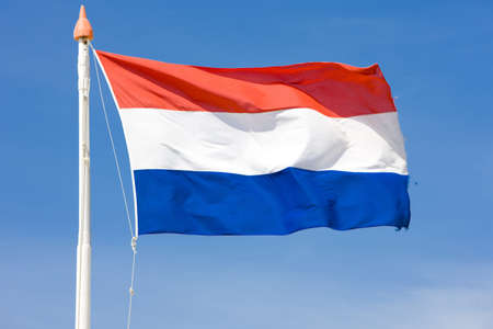 the Netherlands flagの写真素材