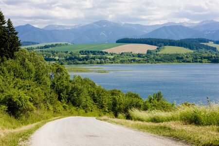 Liptovska Mara, Slovakiaの写真素材