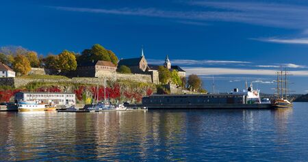 Akershus Fortress, Oslo, Norwayの写真素材