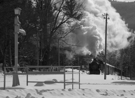 steam train, Oberwiesenthal - Cranzhal (Fichtelbergbahn), Germany
