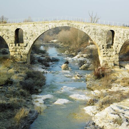 Pont Julien, Provence, Franceの写真素材