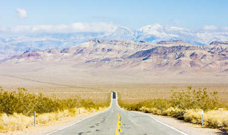 road, Death Valley National Park, California, USA