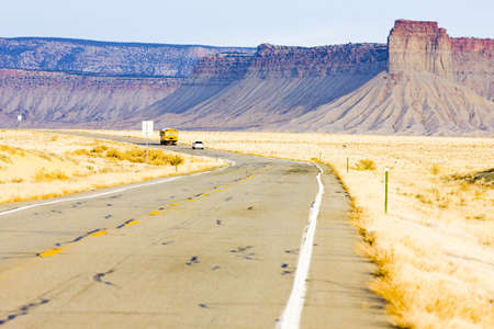 road transport, Colorado, USAの写真素材