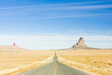 road, Arizona, USAの写真素材
