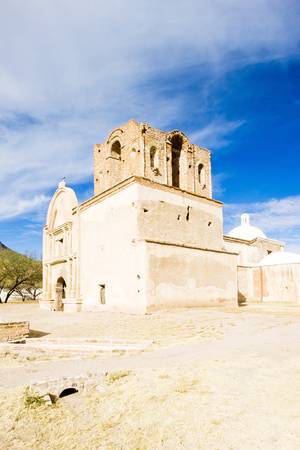 San Jose de Tumacacori Chruch, Arizona, USAの写真素材