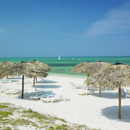Santa Lucía beach, Camaguey Province, Cubaの写真素材