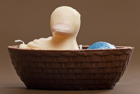Easter chocolateの写真素材