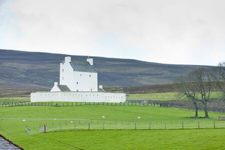 Corgarff Castle, Scotlandの写真素材
