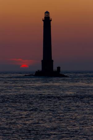 lighthouse, Cap de la Hague, Normandy, Franceの写真素材