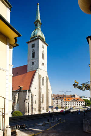 Cathedral of Saint Martin, Bratislava, Slovakiaの写真素材