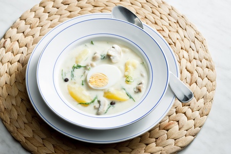 dill soupの写真素材