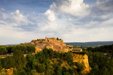 Roussillon, Provence, Franceの写真素材