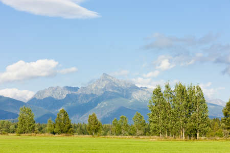 Krivan Mountain, Vysoke Tatry (High Tatras), Slovakiaの写真素材