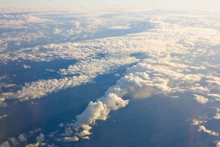 clouds - view from plane