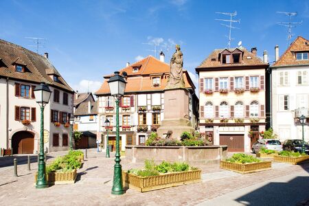 Ribeauville, Alsace, Franceの写真素材