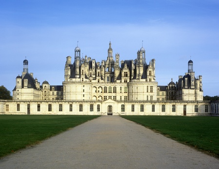 Chambord chateau, Loire Valley, Franceのeditorial素材
