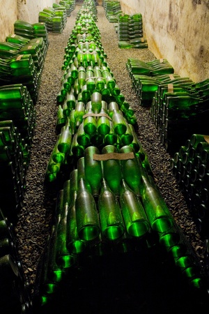 wine archive, Hort Winery, Znojmo - Dobsice, Czech Republicのeditorial素材
