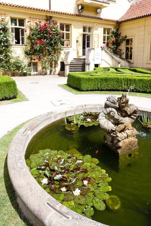 Vrtbovska Garden, Prague, Czech Republicのeditorial素材