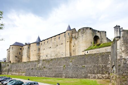 Castle of Sedan, Champagne-Ardenne, Franceのeditorial素材