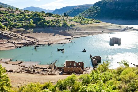 Mansilla Barrier, La Rioja, Spainの写真素材