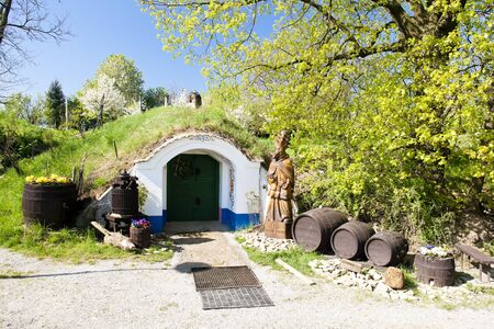 wine cellar, Petrov - Plze, Czech Republicの写真素材