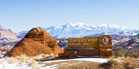 Capitol Reef National Park, Utah, USAの写真素材