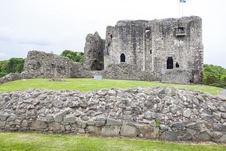 Dundonald Castle, Ayrshire, Scotlandの写真素材