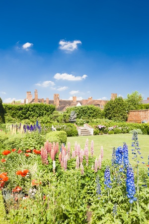 Nash house and New Place garden, Stratford-upon-Avon, Warwickshire, Englandのeditorial素材