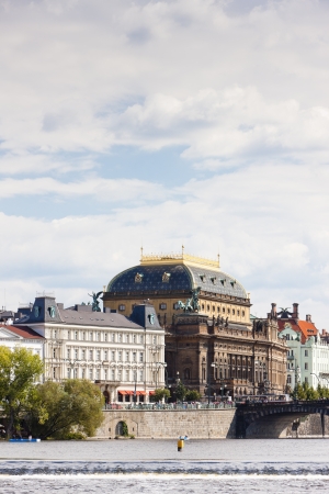 National Theatre, Prague, Czech Republicのeditorial素材