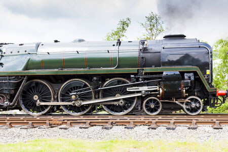 steam locomotive, East Lancashire Railway, Lancashire and Greater Manchester, Englandのeditorial素材