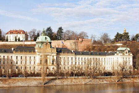 Strakova Academy (office of the Government), Prague, Czech Republicのeditorial素材