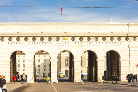Burgtor at Heldenplatz, Vienna, Austria