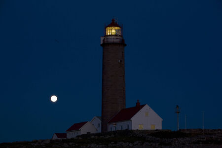 lighthouse, Lista, Norwayの写真素材