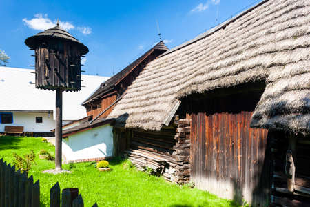 folk museum in Vesely Kopec, Czech Republicのeditorial素材