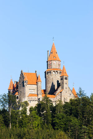 Bouzov Castle, Czech Republicのeditorial素材