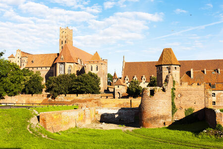 Malbork Castle, Pomerania, Polandのeditorial素材