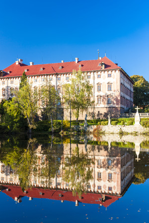 Libochovice Palace, Czech Republicのeditorial素材