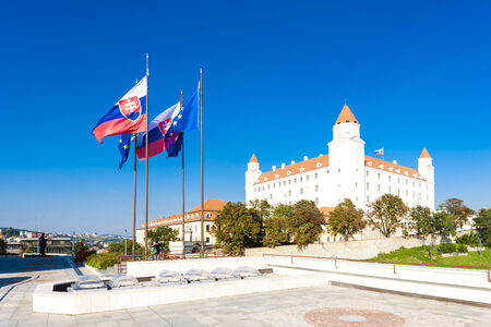 Bratislava Castle, Slovakiaのeditorial素材