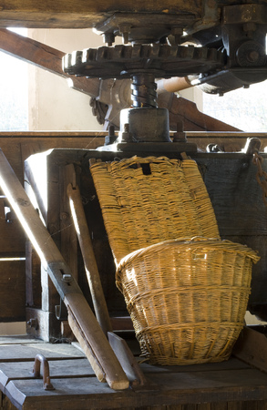 historical section of Janisson Baradon Winery (champagne), Épernay, Champagne Region, Franceのeditorial素材