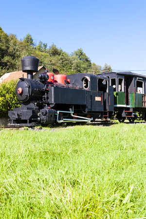 steam locomotive, Viglas, Slovakiaのeditorial素材